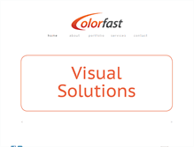 Tablet Screenshot of colorfast.net